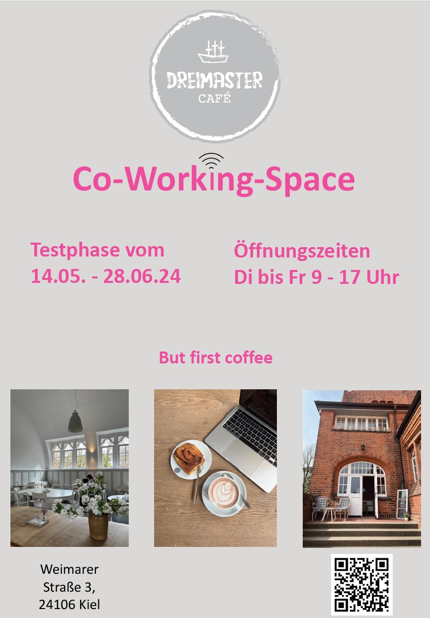 Co-Working-Space im Dreimaster