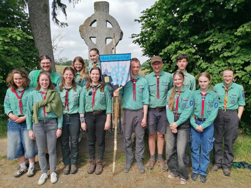 Gruppenfoto beim Pfadilager