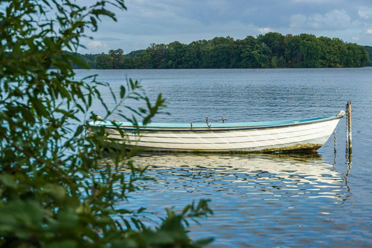 Boot auf einem See