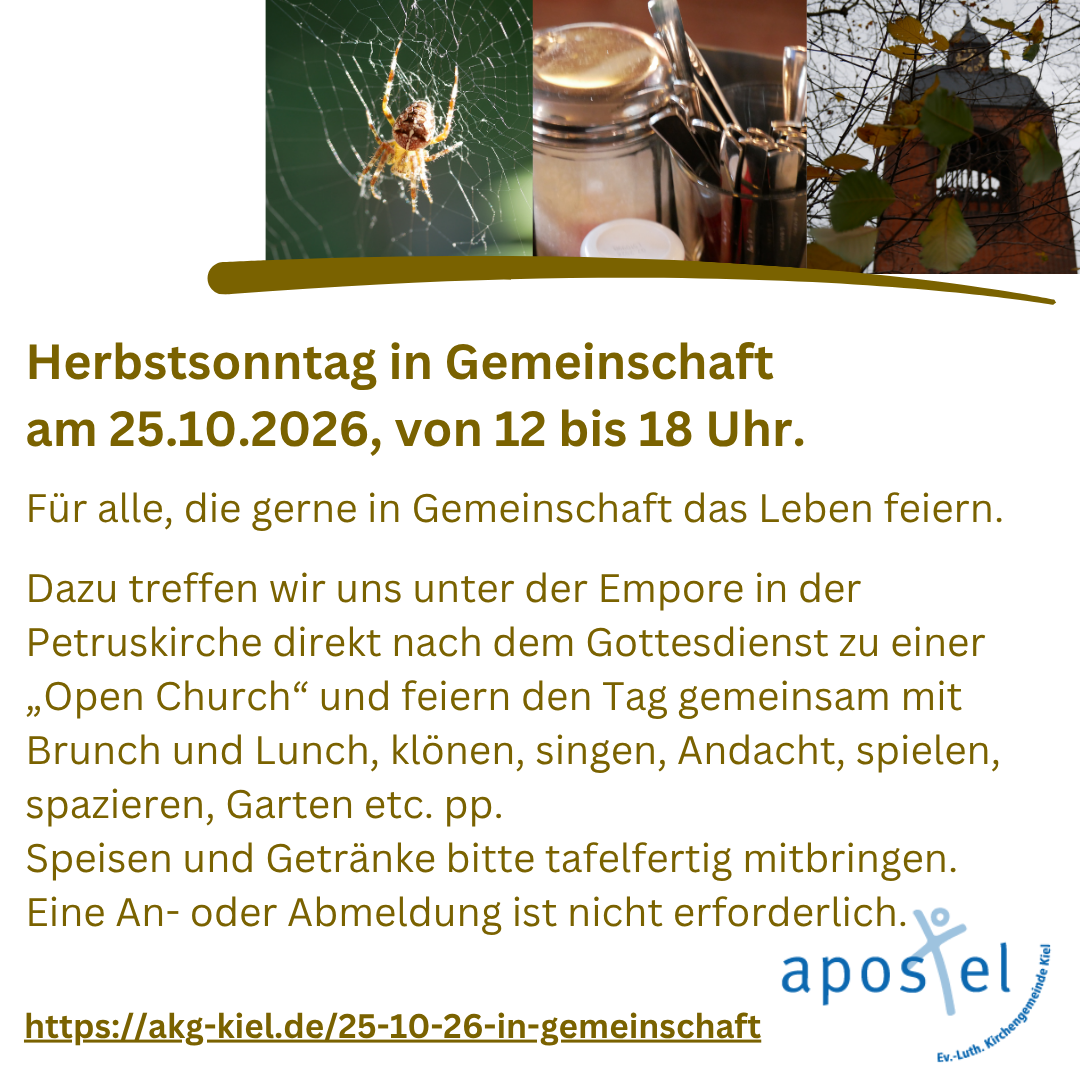 Open Curch am 25.10.26